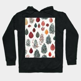 Chromatic Botanic Abstraction #62 Hoodie